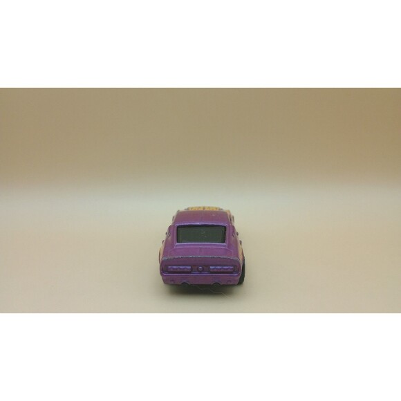 2020 HOT WHEELS '68 SHELBY GT500 PURPLE 1:64 DIECAST 2 3/4" CAR W/ ORANGE FLAMES - Picture 3 of 7